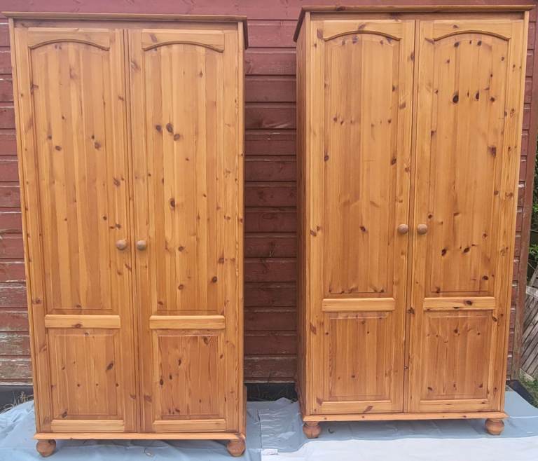 John Lewis Pine Wardrobes