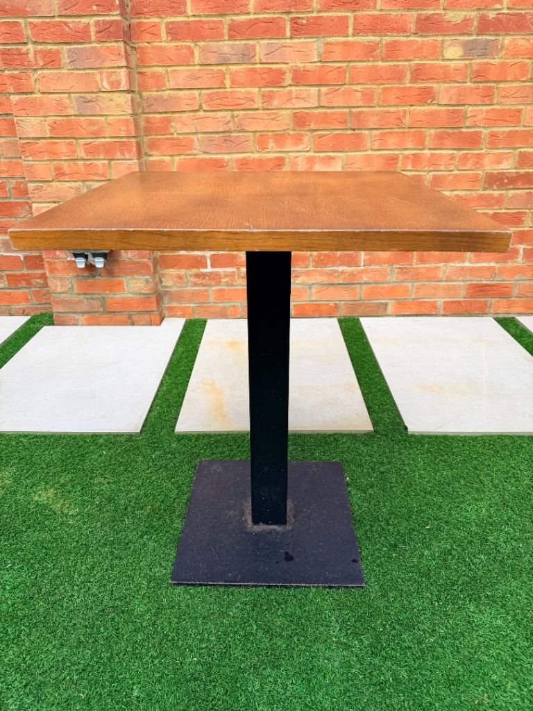 Restaurant/ Cafe table with pedestal base