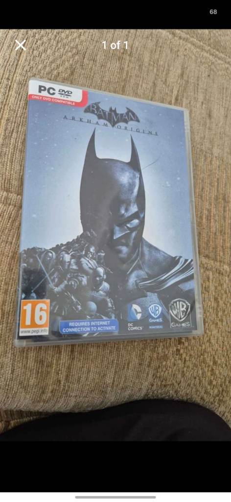 Batman Arkham Origins PC Game – Good Condition