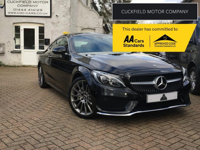 image for 2018 Mercedes-Benz C Class 2.0 C200 AMG Line (Premium) Coupe 2dr Petrol Petrol