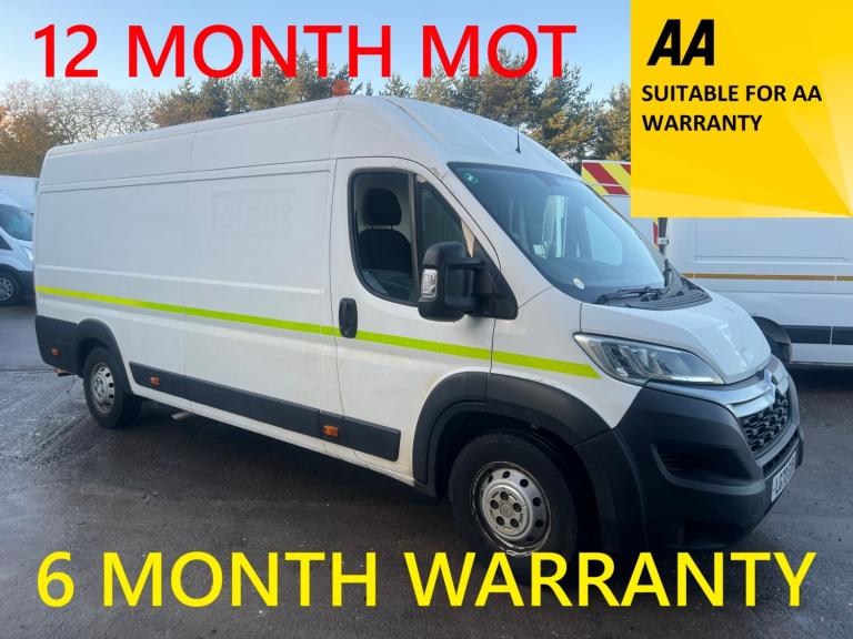 2020 Citroen Relay 2.2 BlueHDi H2 Van 140ps Enterprise PANEL VAN Diesel Manual