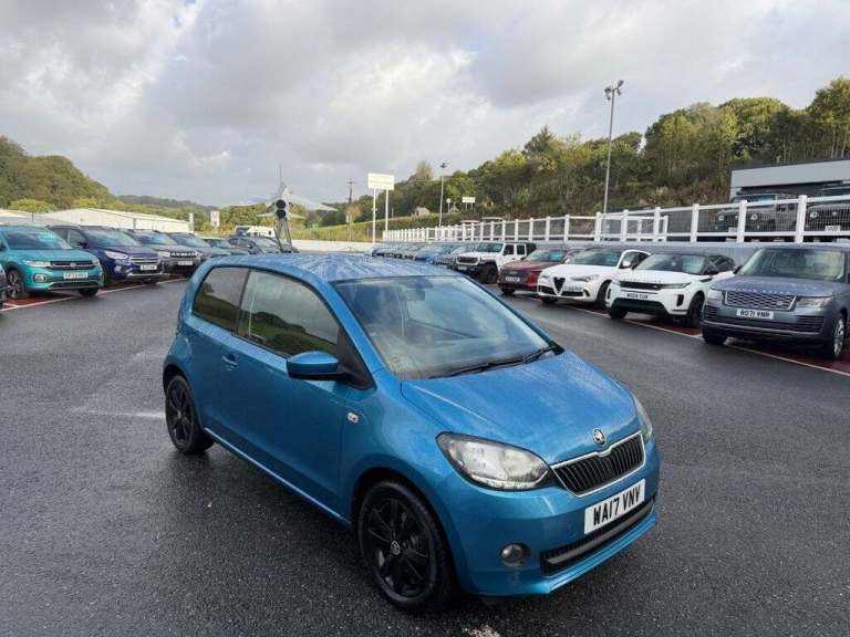 2017 17 SKODA CITIGO 1.0 MPI COLOUR EDITION 3DR Petrol Manual Metallic Blue