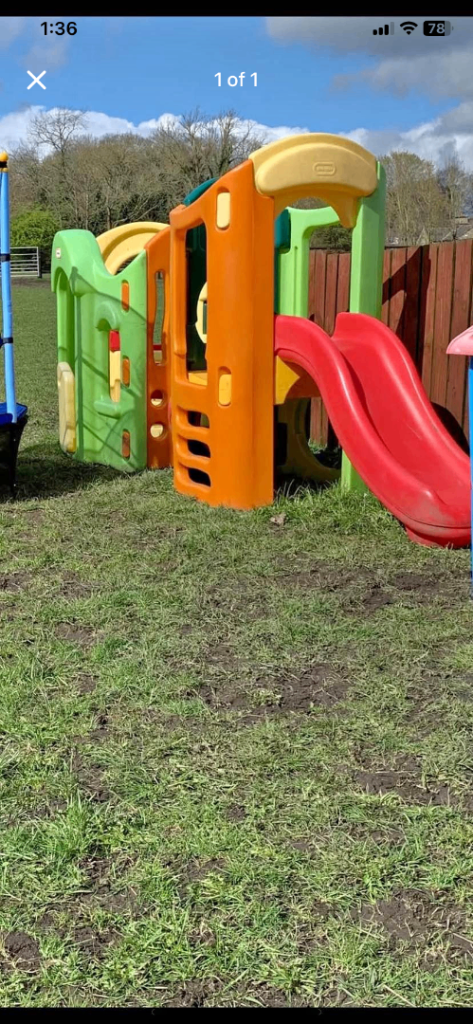  REDUCED Little times 8 in 1 play equipment