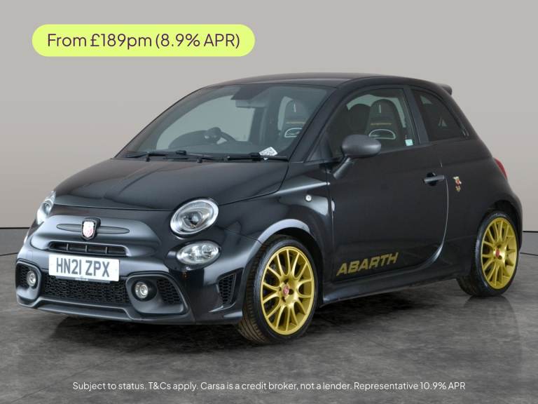 2021 Abarth 595 1.4 T-Jet 165 Scorpioneoro 3dr HATCHBACK PETROL Manual
