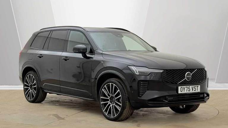 2025 Volvo XC90 Ultra, T8 AWD Plug-in hybrid, Electric/Petrol, Dark, 7 Seats Estate Petrol Parall...