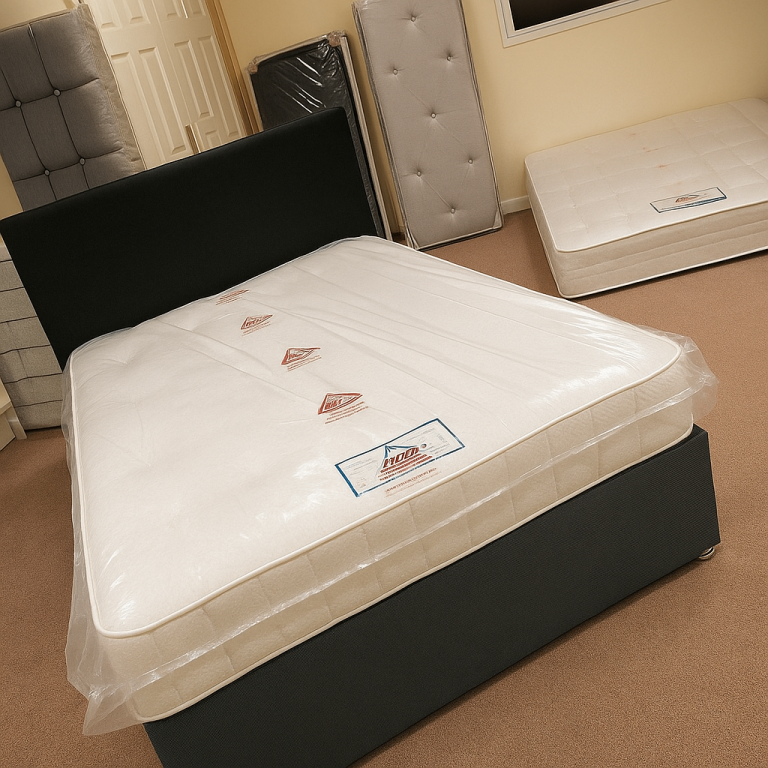 Brand New Premium Divan Beds for Sale – All Sizes Available with Free UK Delivery 