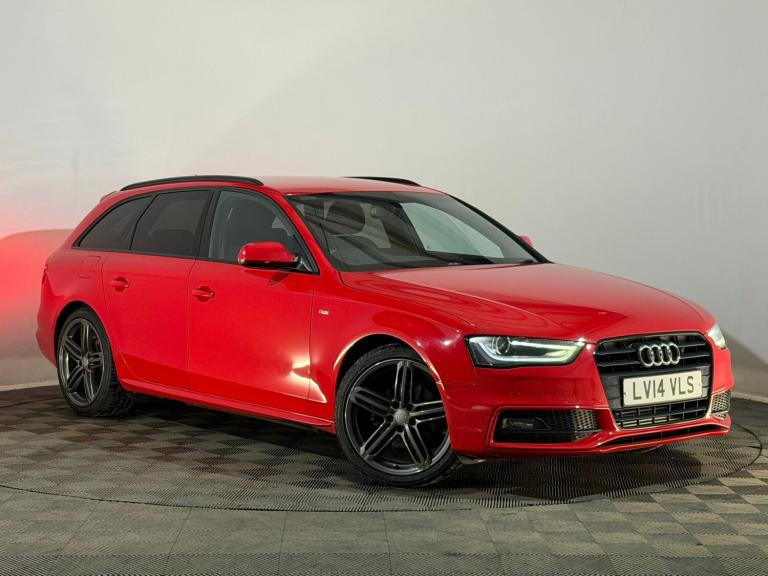 2014 AUDI A4 S LINE BLACK EDITION 2.0 DIESEL TDI CVT AUTOMATIC ESTATE 175 BHP