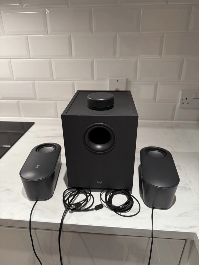 Logitech Z407 80W 2.1ch Bluetooth Computer Speakers with Subwoofer Black