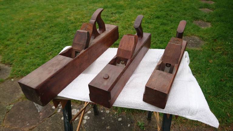 Historical wooden jack planes