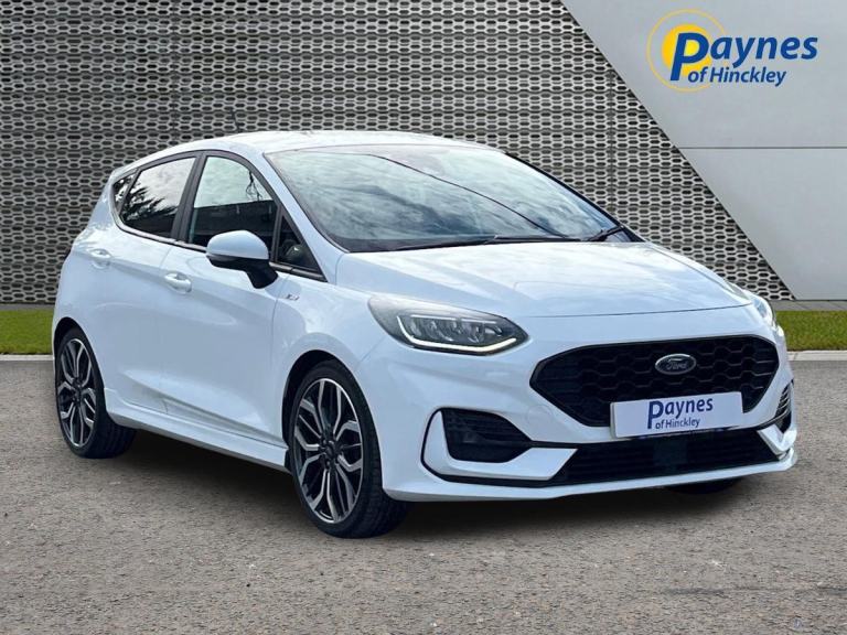 2023 Ford Fiesta ST-Line X 5 Door 1.0L 125PS 6 Spd Frozen White FSH NAV CCAC 