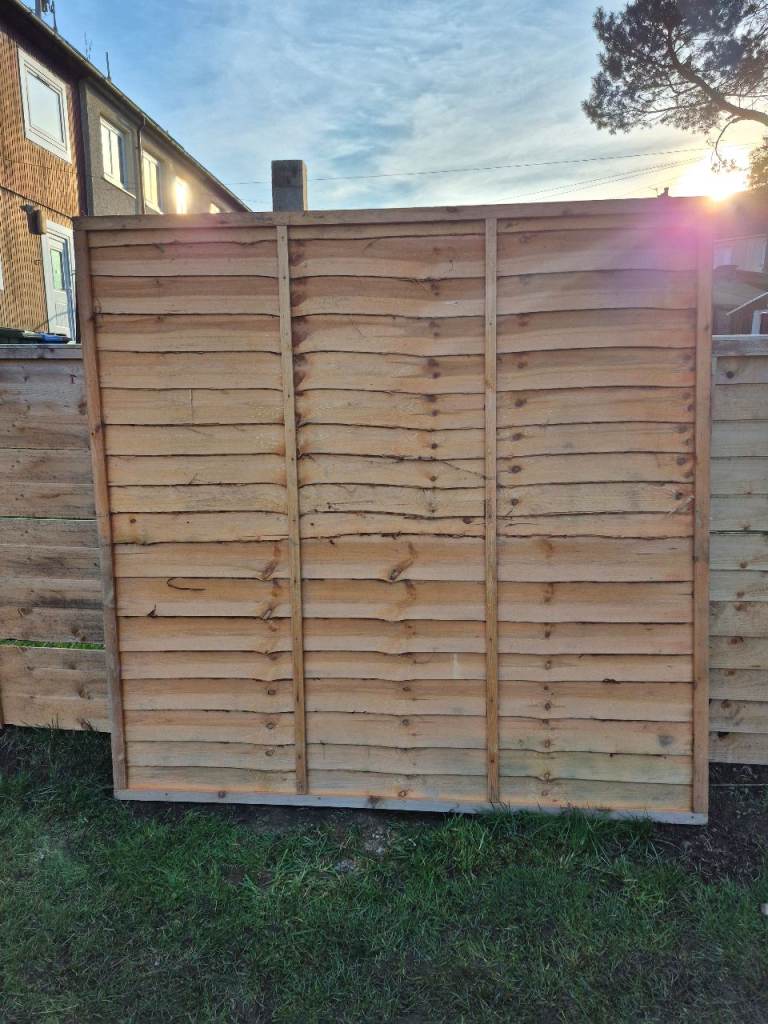 6x6 feet fence panels 