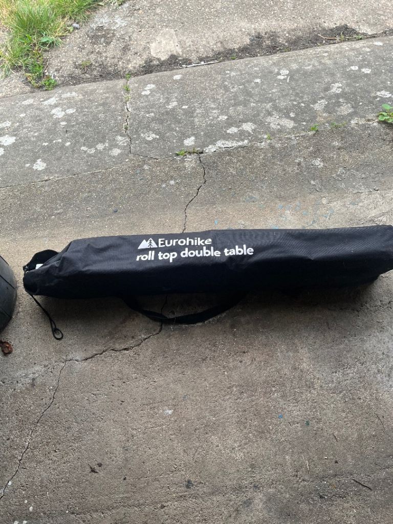 Used camping table