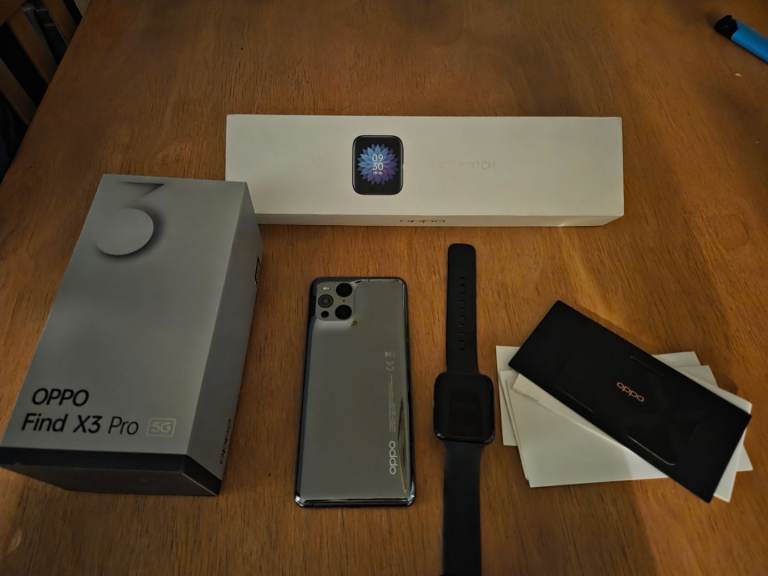 🏷️ [BUNDLE] OPPO Find X3 Pro 5G (REFURBISHED/UNUSED) + OPPO Watch | Full Box