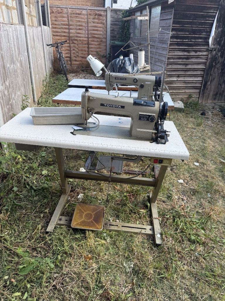 Industrial Sewing Machine – Toyota and Brother Brands, Fair Condition