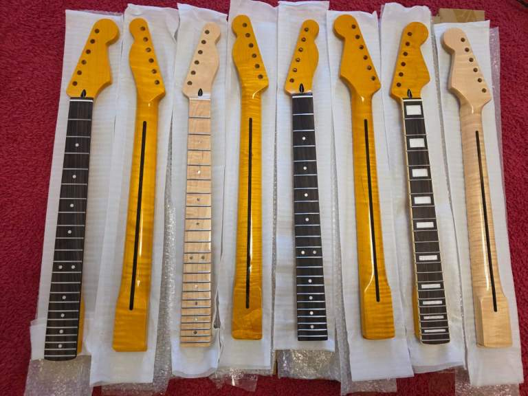 Guitar replacement Strat and Tele necks  (FREE delivery)