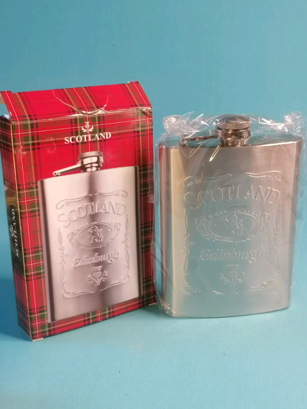 Hip flask Scotland. Brand new. 