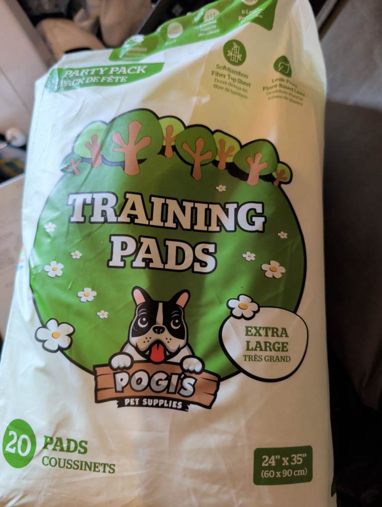 Dog training pads