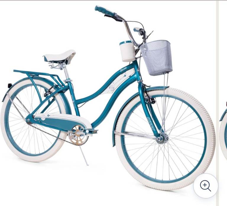 Huffy Deluxe City Bike – Teal Blue, As Good As New