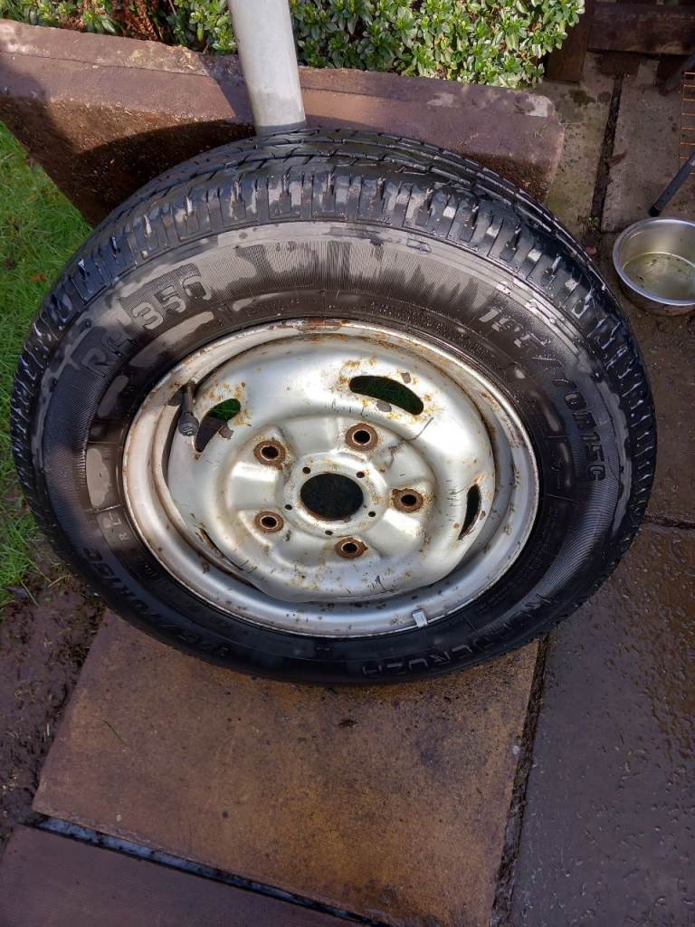 Ford Transit mk7 2008 wheel and tyre 195/70/R15