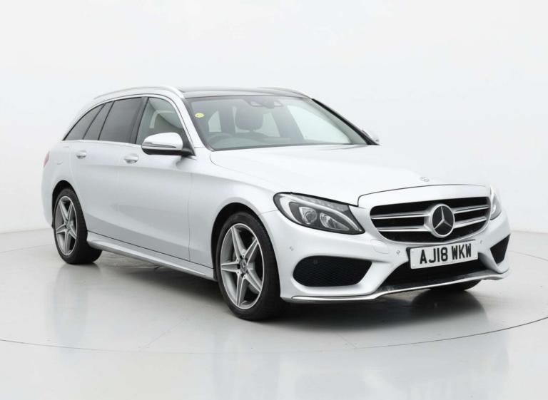 2018 Mercedes-Benz C Class 2.1 C220d AMG Line Premium Plus+ 4Matic Auto 4WD [Drive Assist pack] E...