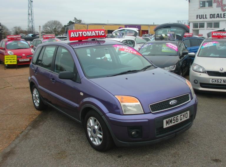 2007 Ford Fusion Automatic 1.6 Zetec Climate Hatchback 5dr Petrol Petrol