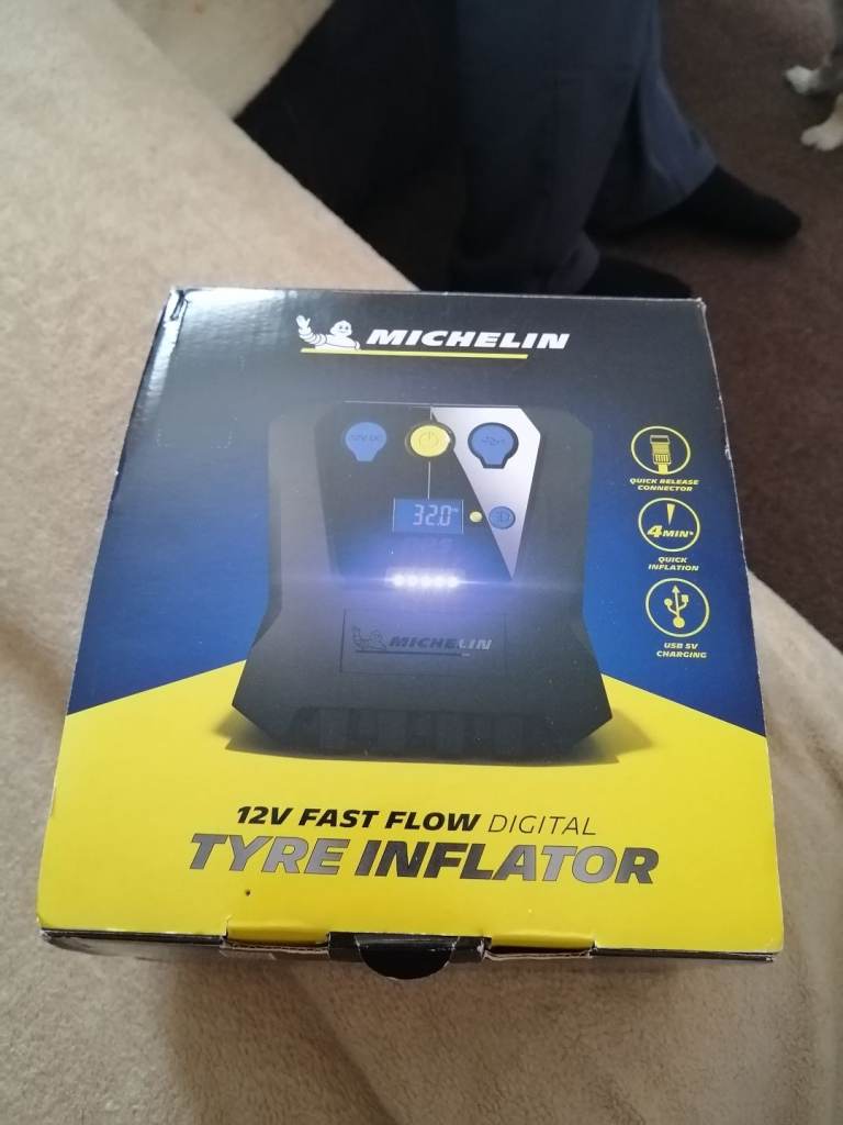 Michelin 12V Fast Flow Digital Tyre Inflator