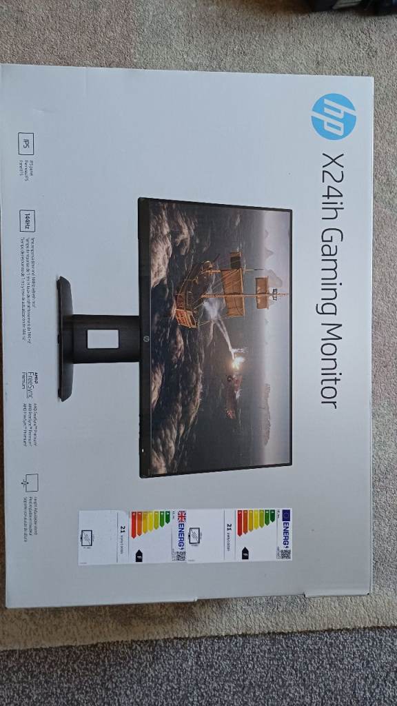 £90ono New in Box HP 24ih 144hz Gaming Monitor