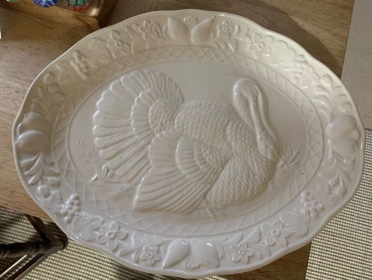 Vintage turkey platter