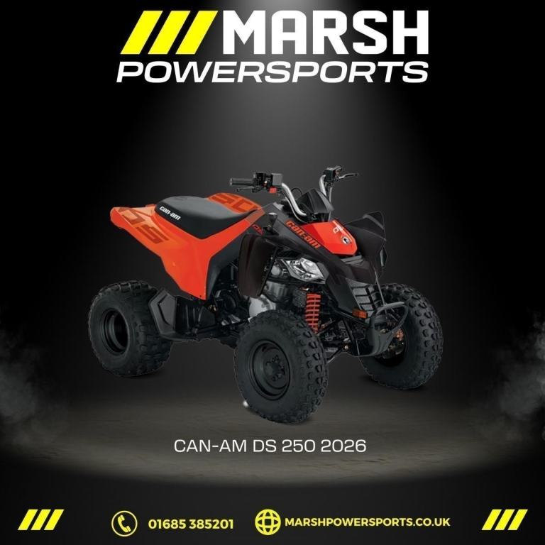 Can-Am DS 250 2026 Model - Can-am Main Dealer - Reserve Now!