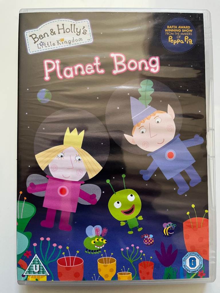 BEN AND HOLLY'S LITTLE KINGDOM - PLANET BONG (UK DVD, 2014)