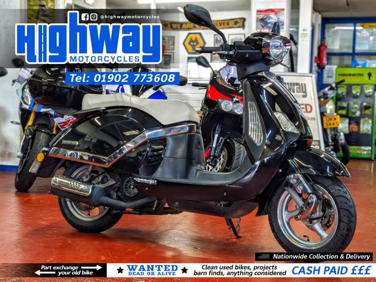 2012 Lambretta Pato 125cc Retro Style Scooter with 12 Months MOT