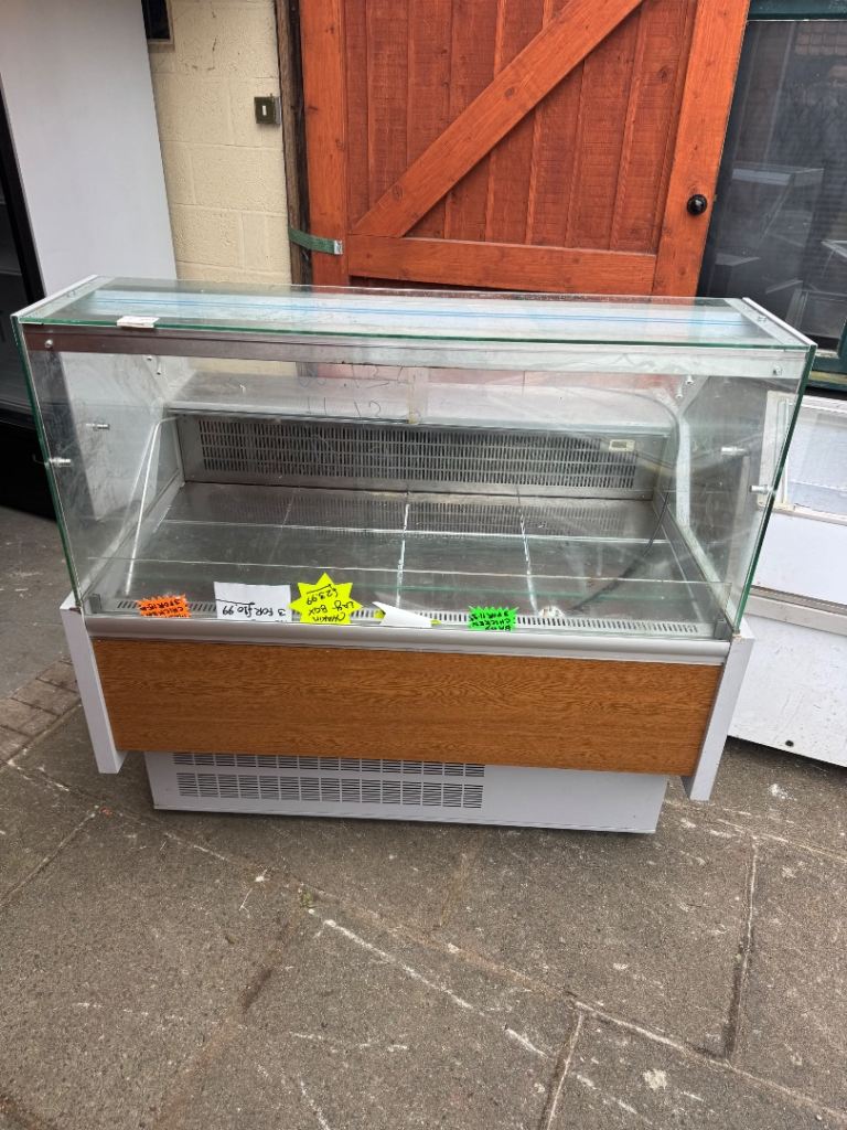Commercial display butcher fridge cafe shop restaurant takeaway 