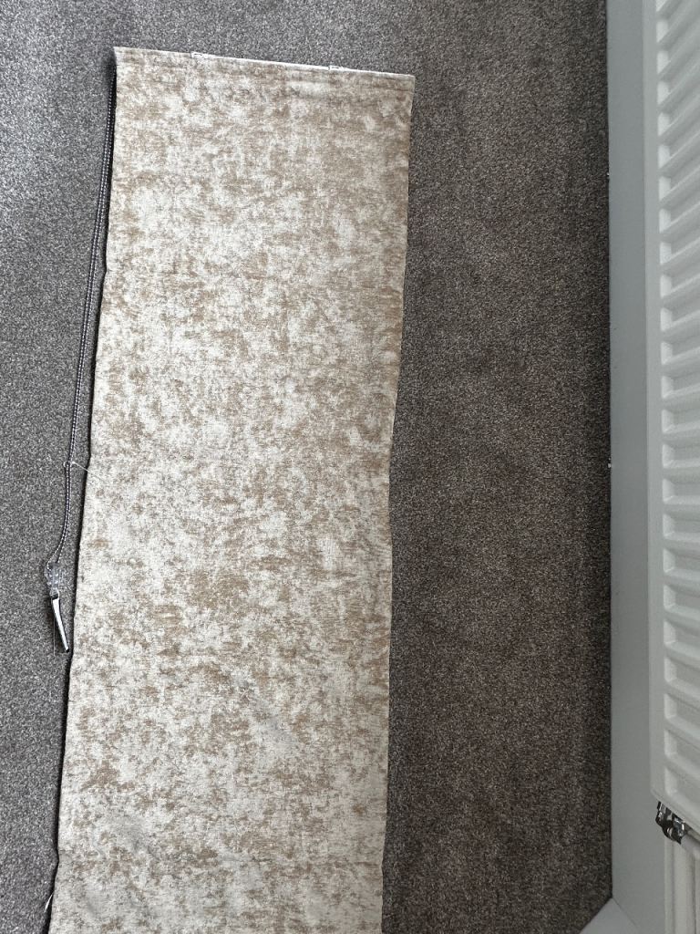 2X BRAND NEW Roman Blinds (Hardwick Barley) - 55cm x 155cm