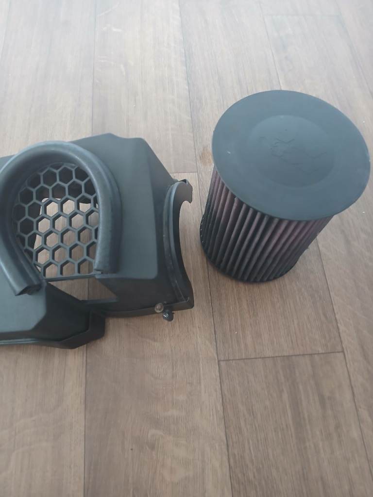K&n filter and rs air box top