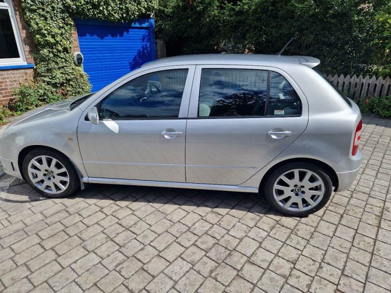 Silver 2004 Fabia vRS, only 65k miles, excellent condition, 1.9 diesel, 158hp