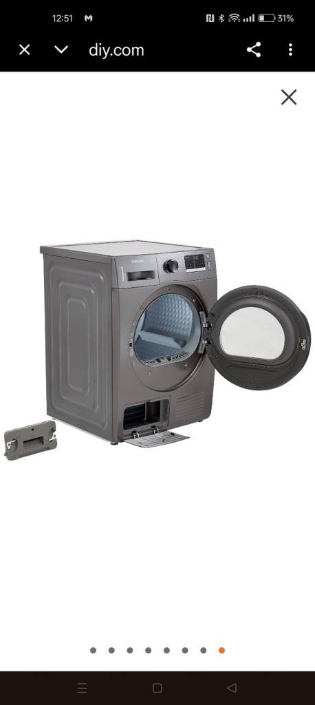 Samsung Grey Washing Machine – As Good As New