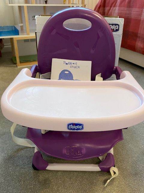 CHICCO POCKET SNACK BABY BOOSTER CHAIR - 6 MONTHS TO 3 YEARS