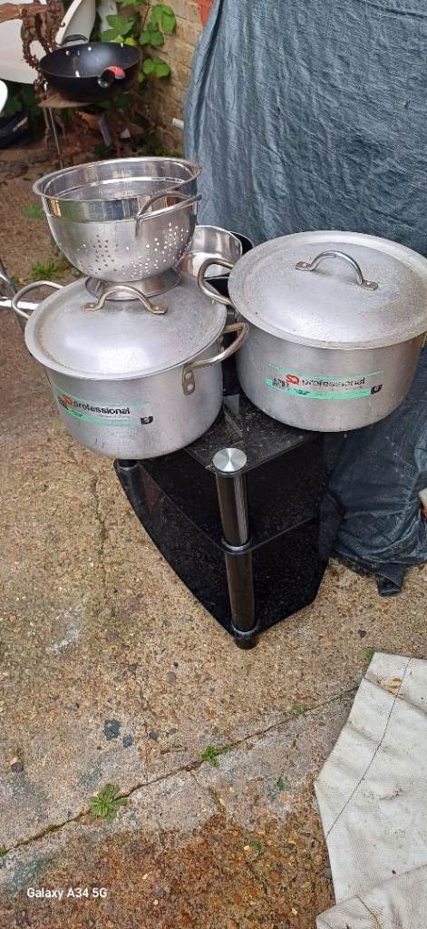 Saucepan and tea pot stainless Steel heavy duty strong type sum lager 