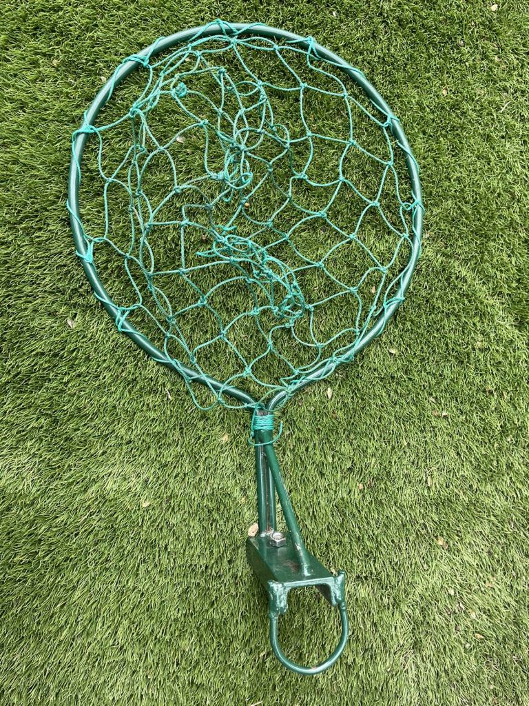 Netball hoop and net