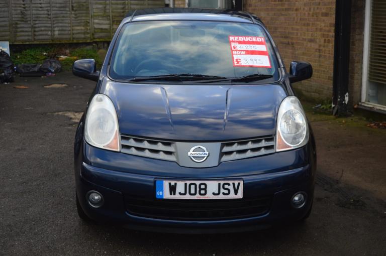 2008 Nissan Note 1.6 16V Acenta Hatchback 5dr Petrol Auto Euro 4 (110 ps)