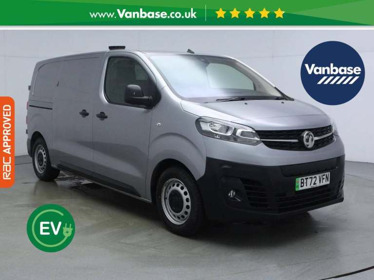 2022 Vauxhall Vivaro Electric 3100 75kWh Dynamic Panel Van 6dr Electric Auto L1 H1 (7.4kW Charger...