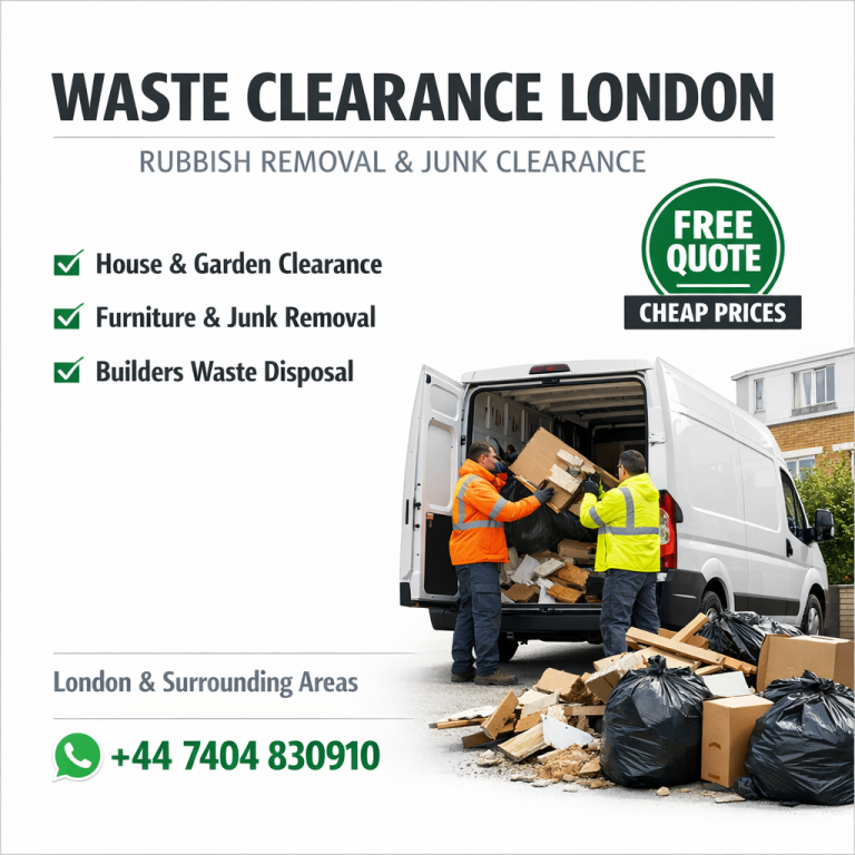 Rubbish Removal London | House & Garden Waste | Fast Collection