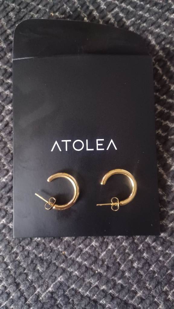 Atolea hoop earrings  large