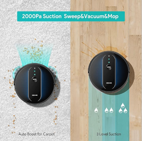 Deenkee DK650 Robot Vacuum Cleaner