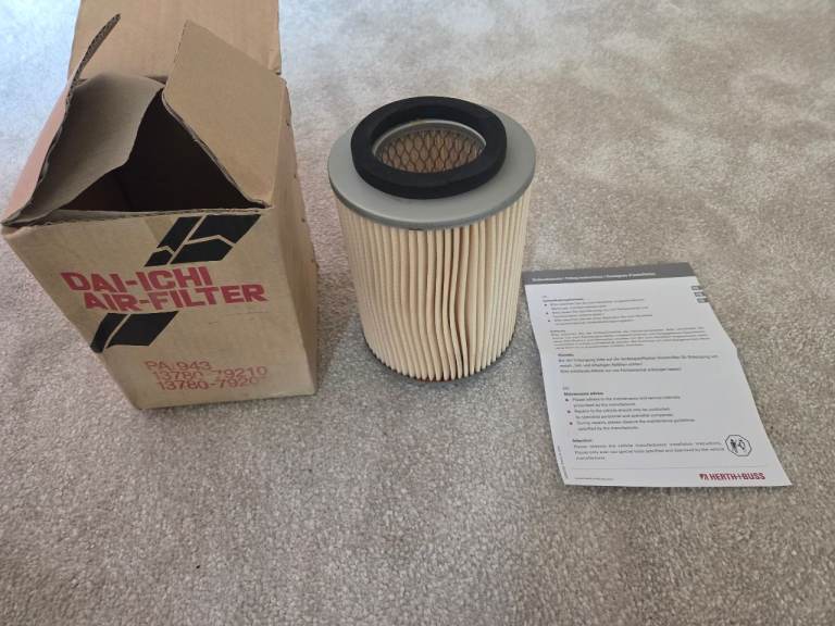 FREE Suzuki Carry air filter PA943