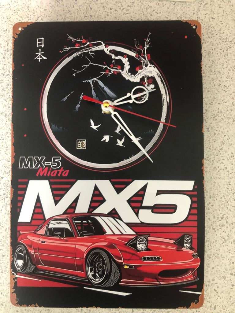 Mazda Mx5 clock