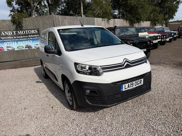 2019 Citroen Berlingo 1.6 BlueHDi 1000Kg Enterprise 100ps [Start stop] PANEL VAN DIESEL Manual