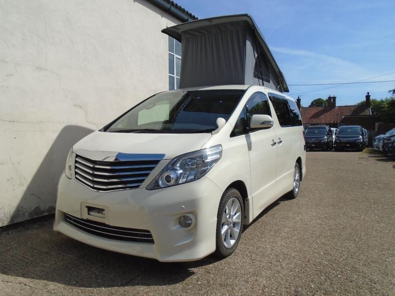2010 TOYOTA ALPHARD CAMPER VAN,MOTORHOME~~OFF GRID SOLAR~~FRIDGE/FREEZER~38K 