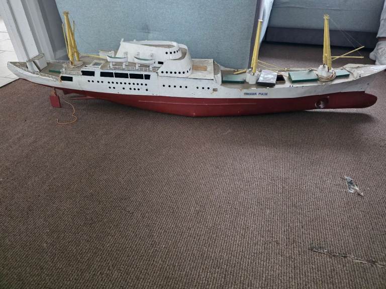 Vintage Model Ship – Trigger Pulse, £35.00 for Sale in Norwich, Norfolk ...
