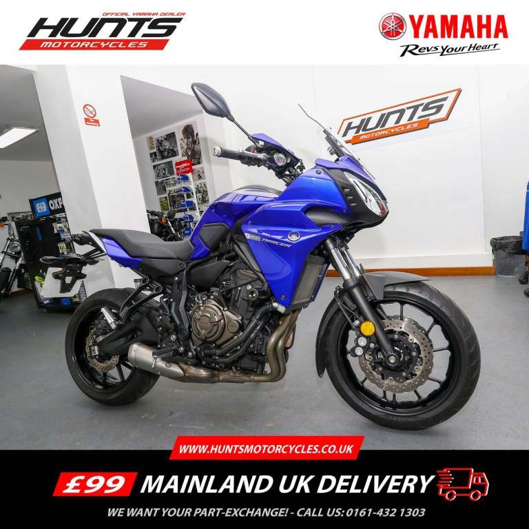 2016, '66 reg. Yamaha MT-07 Tracer ABS. Rad Guard, Hugger. Great Value £4,495